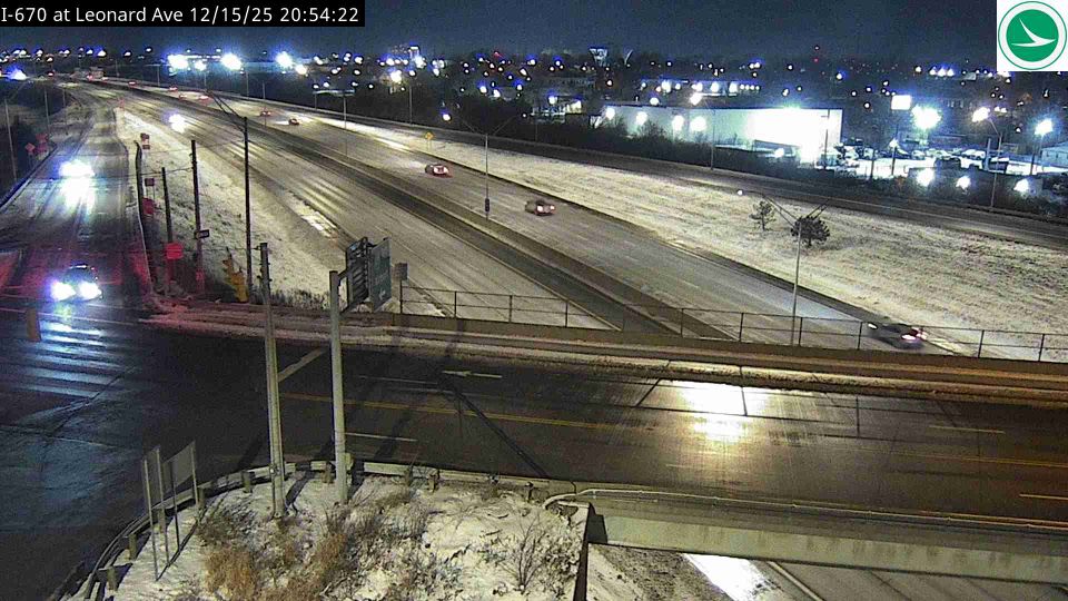 Columbus: I-670 at Leonard Ave