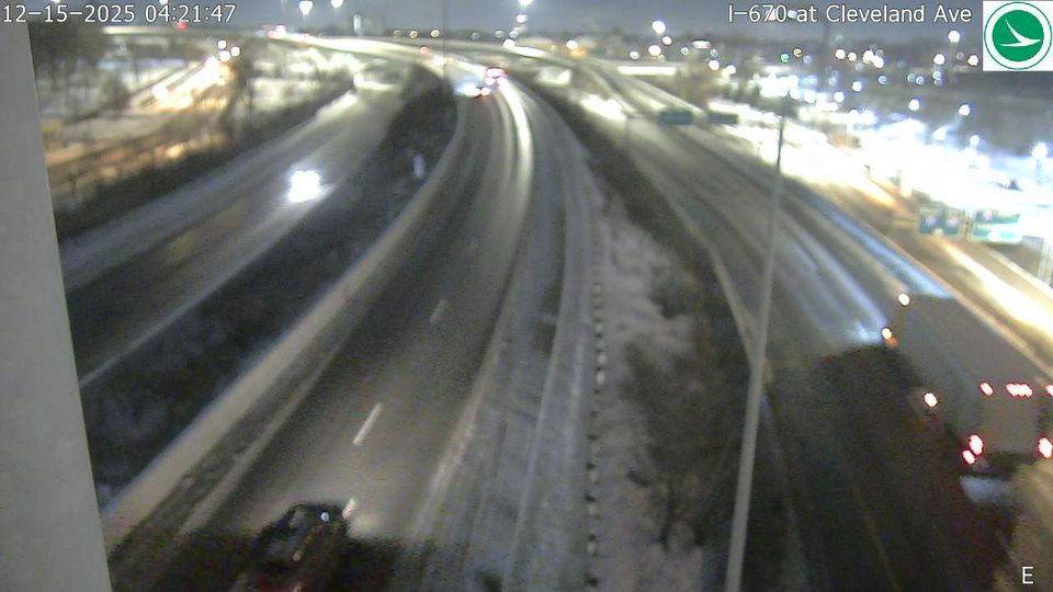 Fort Hayes: I-670 at Cleveland Ave