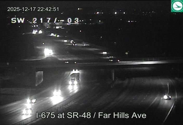 Wittes Corners: I-675 at SR-48/Far Hills Ave
