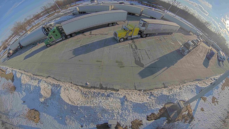 Brighton: I-70 EB Madison county rest area