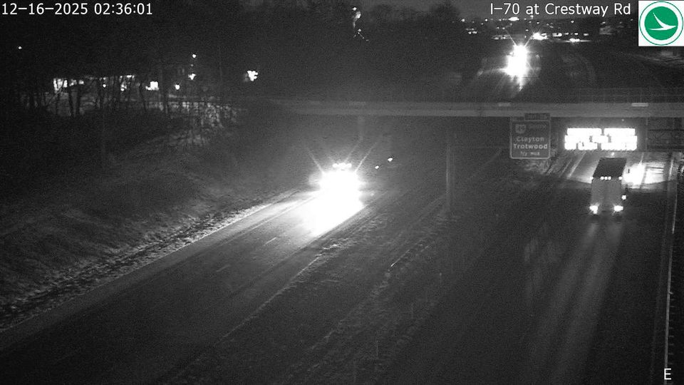 Clayton: I-70 at Crestway Rd