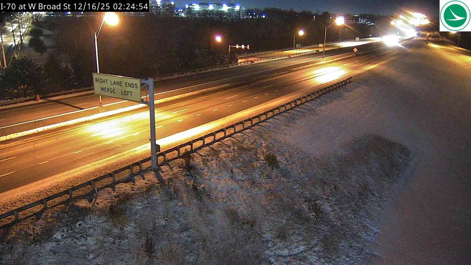 Columbus: I-70 at W Broad St