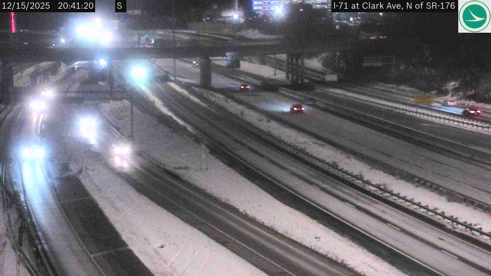 Cleveland: Tremont: I-71 at Clark Ave, N of SR-176