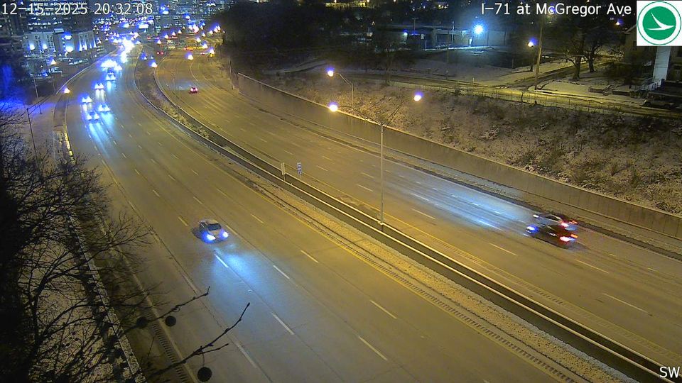 Cincinnati: East Walnut Hills: I-71 at McGregor Ave