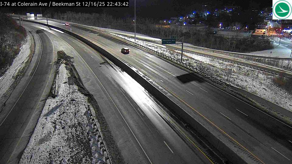 Cincinnati: Cumminsville: I-74 at Colerain Ave - Beekman St (East)
