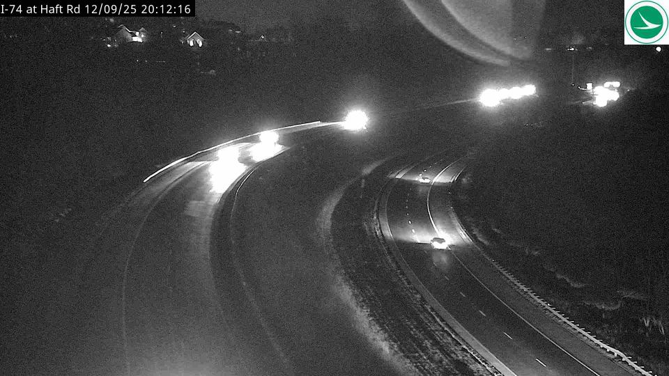 Dent: I-74 at Haft Rd