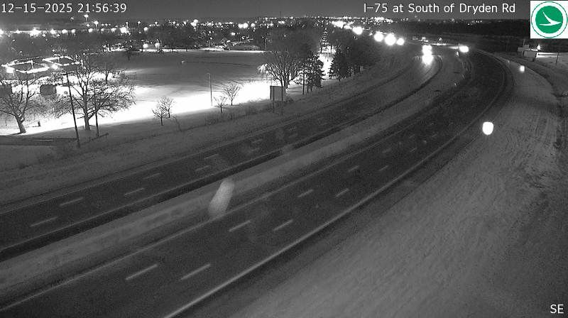 Moraine: I-75 at South of Dryden Rd