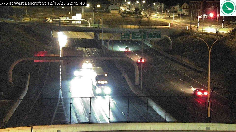 Toledo: I-75 at West Bancroft St