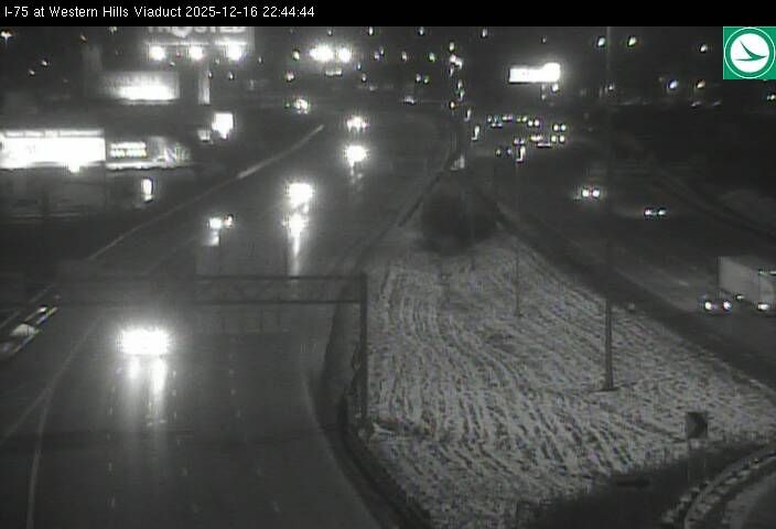 Cincinnati: Camp Washington: I-75 at Western Hills Viaduct