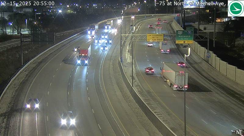 Saint Bernard: I-75 at North of Mitchell Ave