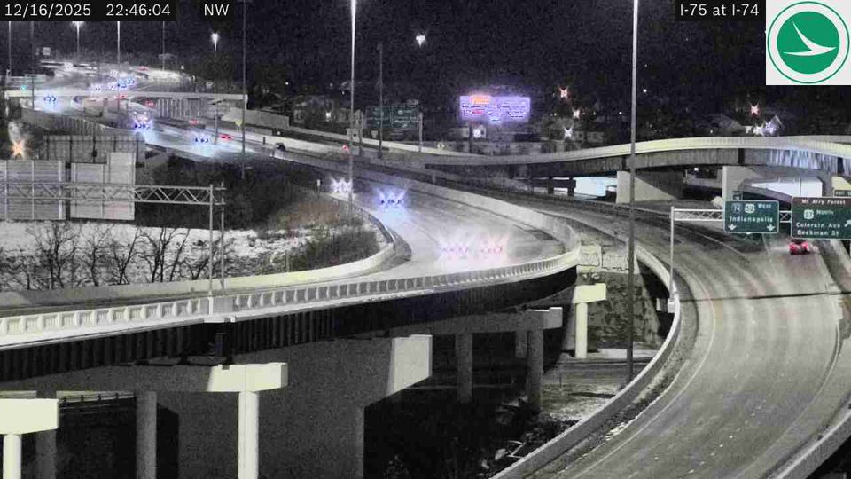 Cincinnati: Camp Washington: I-75 at I-74