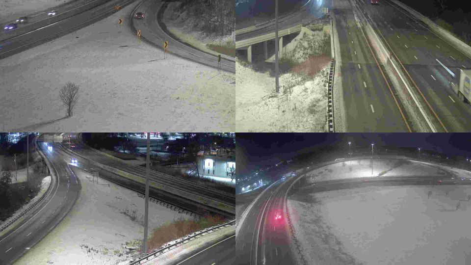 Akron: I-76 at I-77 (West)