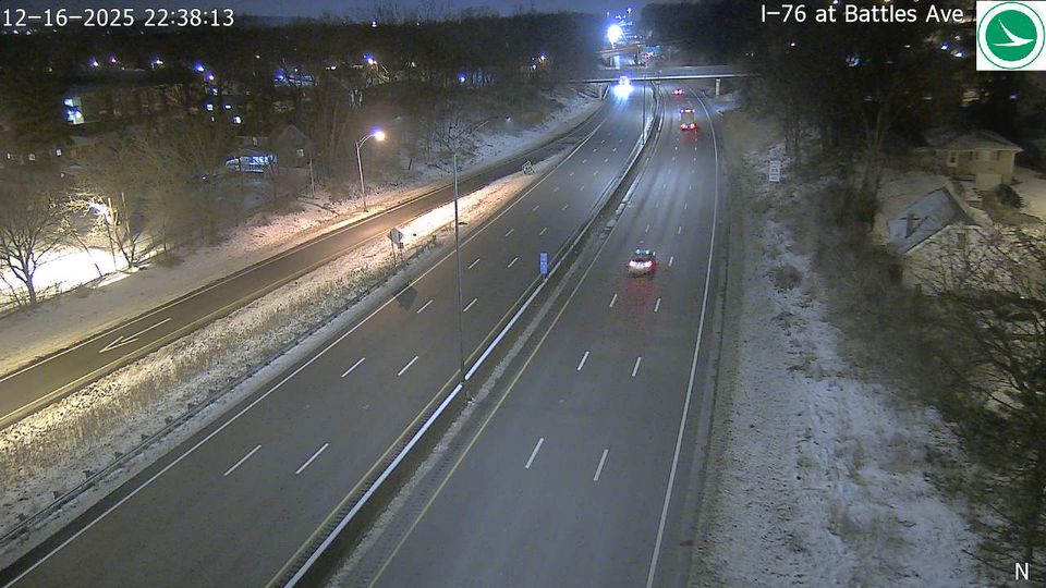 Akron: I-76 at Battles Ave