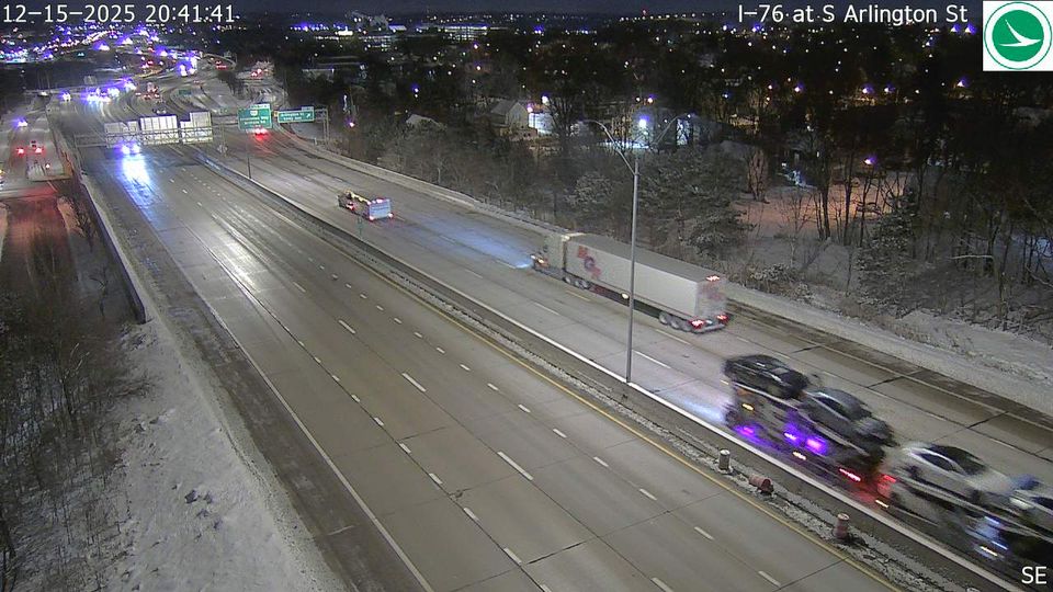 Akron: I-76 at S Arlington St
