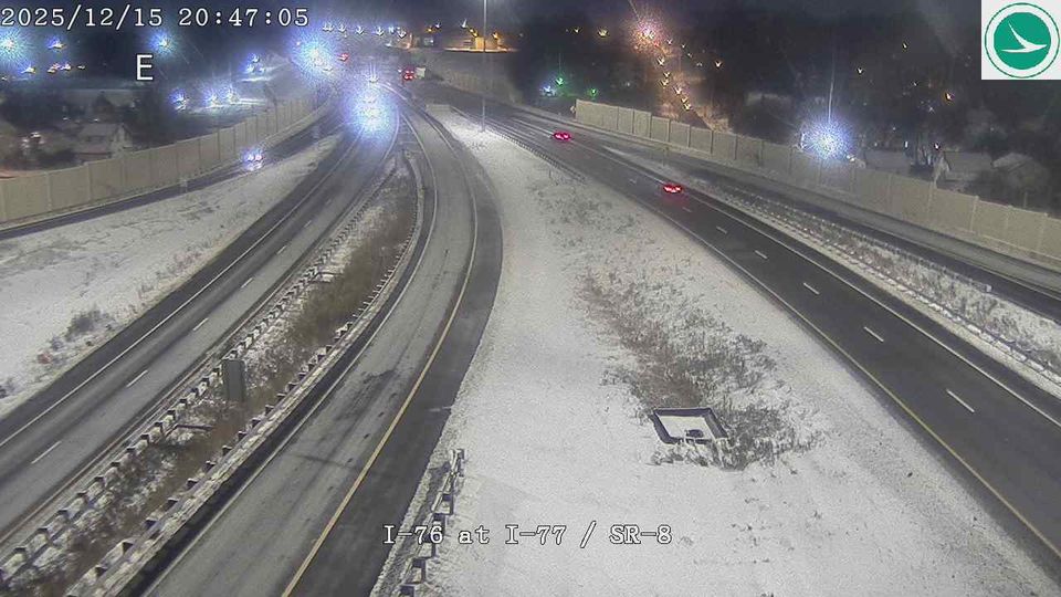 Akron: I-76 at I-77 - SR-8