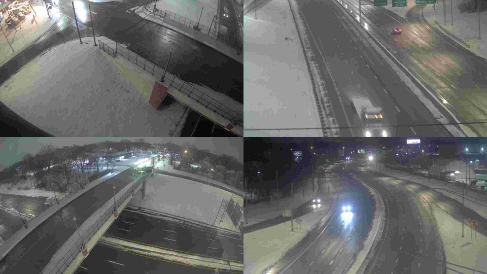 Cleveland: Slavic Village: I-77 at Pershing Ave