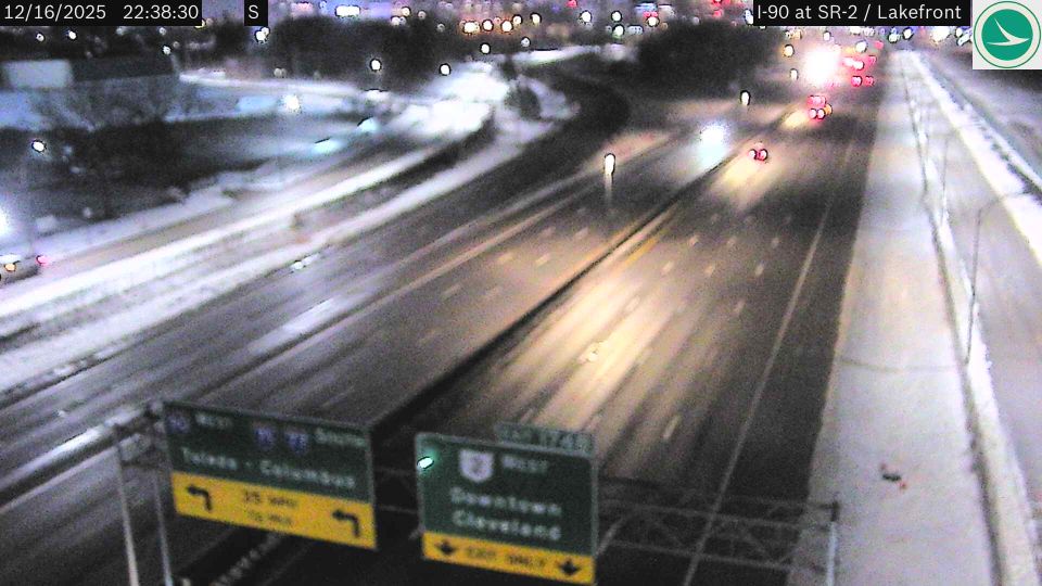 Cleveland: Asiatown: I-90 at SR-2 - Lakefront Airport