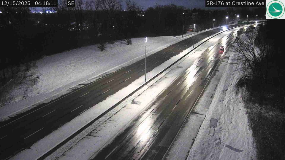 Cleveland: Brooklyn Centre: SR-176 at Crestline Ave