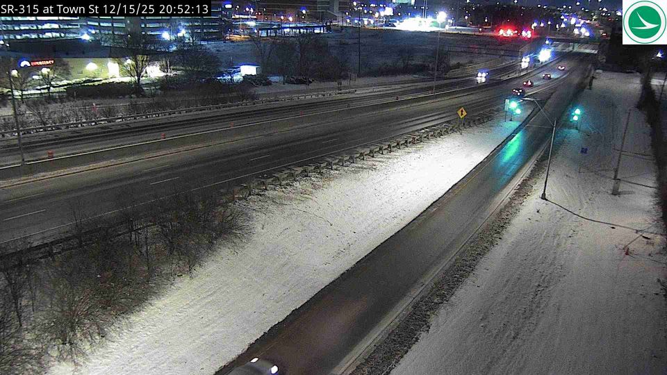 Columbus: SR-315 at Town St