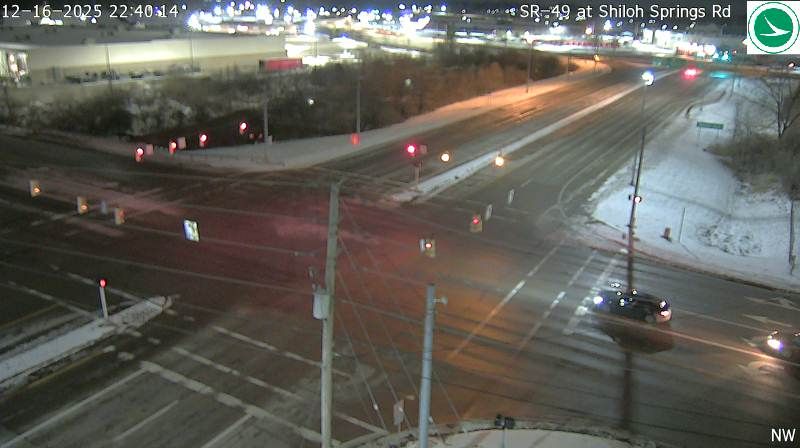 Trotwood: SR-49 at Shiloh Springs Rd