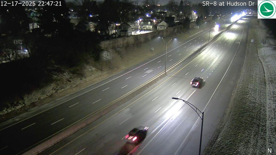 Cuyahoga Falls: North Village: SR-8 at Hudson Dr