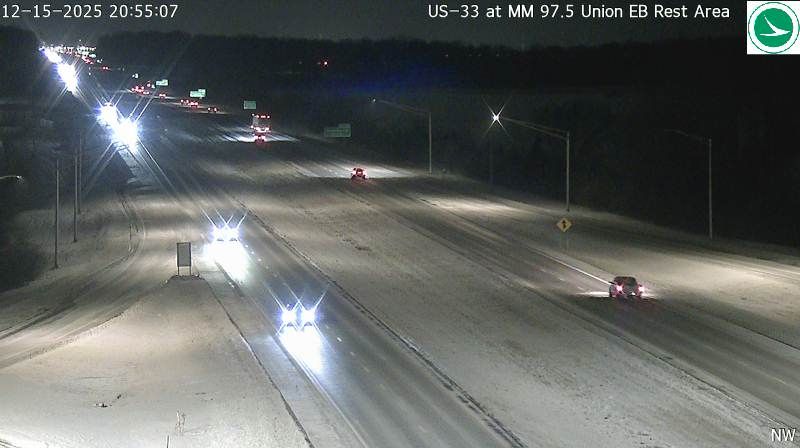 Dipple: US-33 EB rest area