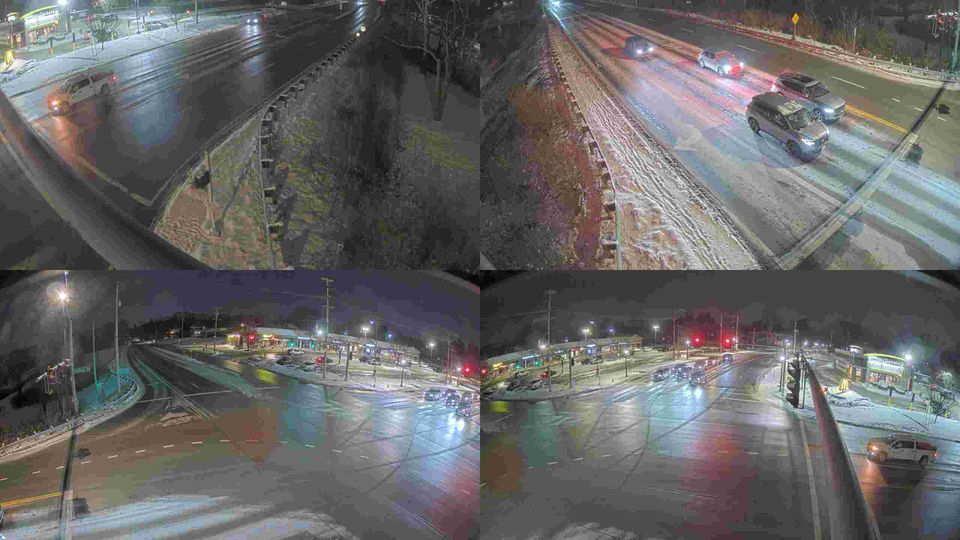 Upper Arlington: US-33/Riverside Dr at Fishinger Rd