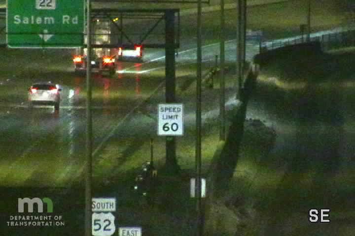 Rochester: T.H.52 SB @ 6th St SW (MP 55)