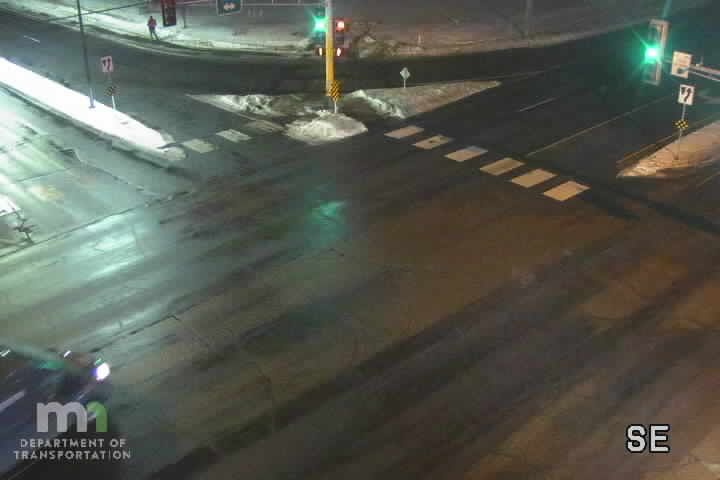 Pine Springs: T.H.120 SB @ Co Rd D EB