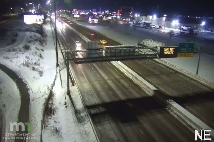 Duluth: I-35 SB @ 14th Ave W