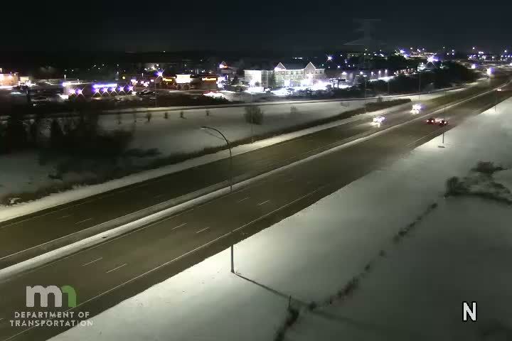 Maple Grove: I-494 NB @ Bass Lake Rd