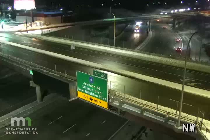 Minneapolis: I-35W NB @ Hennepin Ave