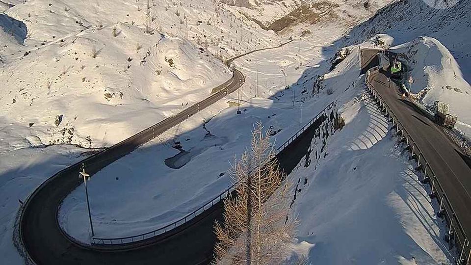 Livigno: Passo Foscagno nord