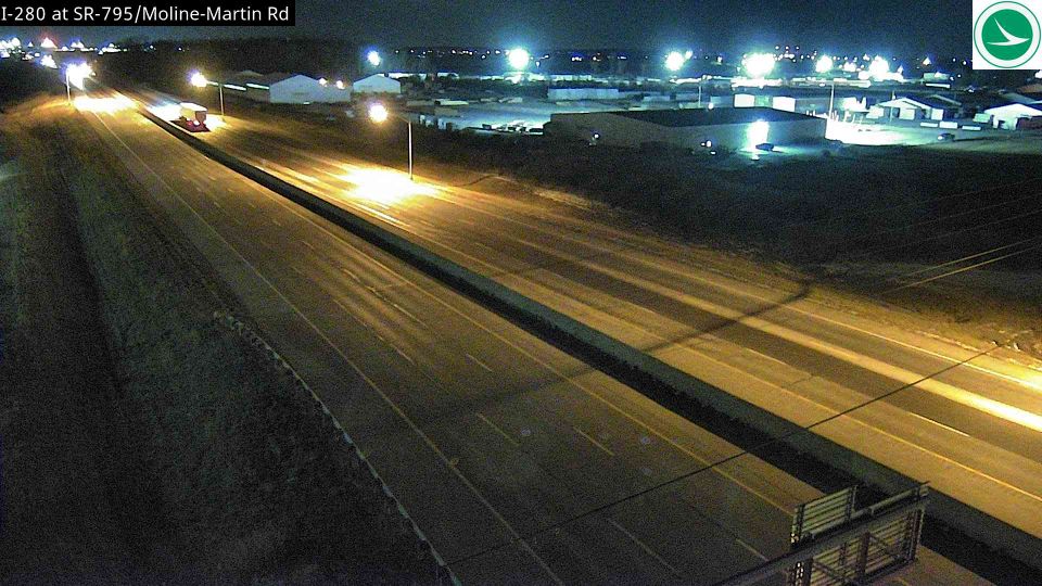 Lindbergh Heights: I-280 at SR-795/Moline-Martin Rd