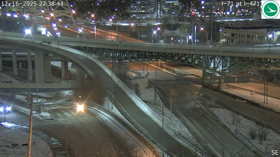 Cincinnati: Mount Adams: I-71 at I-471 (Van Meter St)