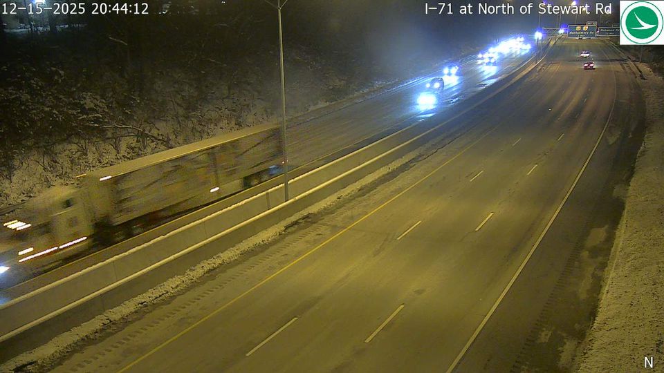 Madeira: I-71 at North of Stewart Rd