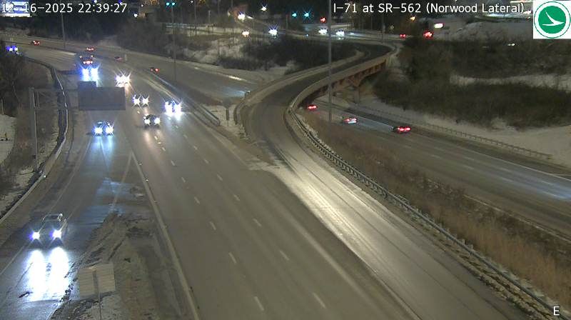 Cincinnati: Oakley: I-71 at SR-562 (Norwood Lateral)