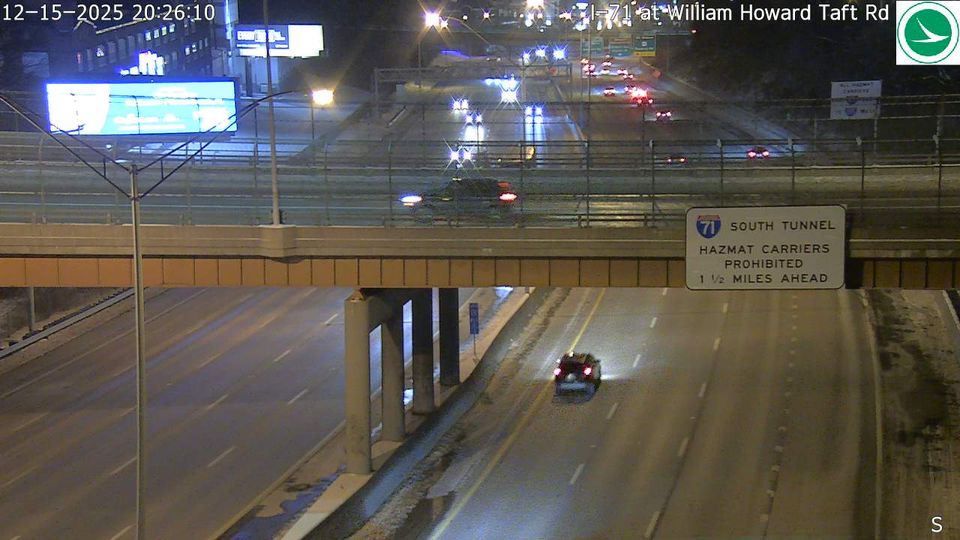 Cincinnati: East Walnut Hills: I-71 at William Howard Taft Rd