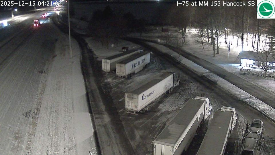 Rawson: I-75 SB Hancock county rest area