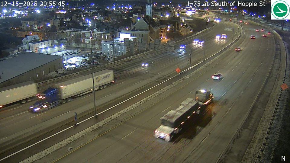 Cincinnati: Camp Washington: I-75 at S of Hopple St