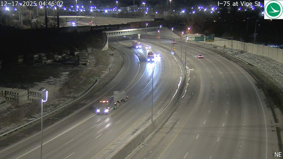 Saint Bernard: I-75 at Vine St