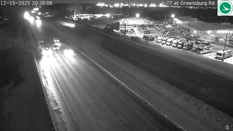 Green: I-77 at Greensburg Rd