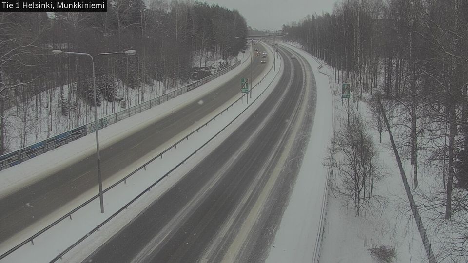 Helsinki: City center: Tie 1 Helsinki, Munkkiniemi - Helsinkiin