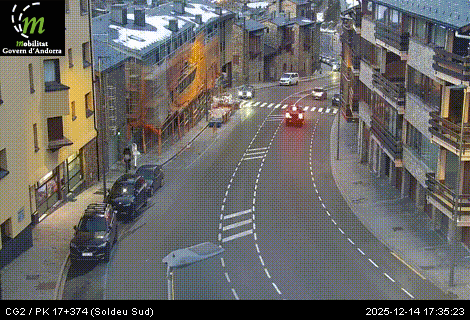 Soldeu: CG2 - PK 17 + 374 - Sud) - 1.806 metres