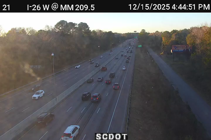 Midland Park: I-26 W @ MM 209.5