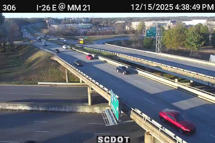 Calvert: I-26 E @ MM 21