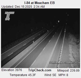 Meacham: I-84 at - EB