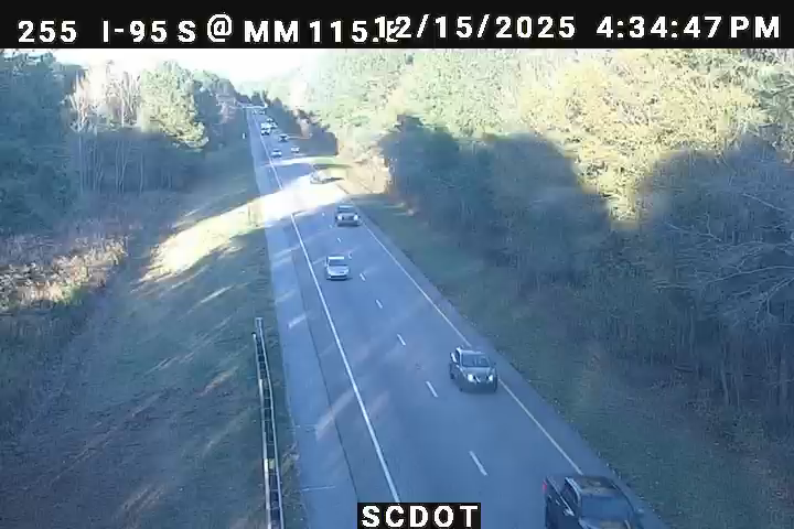 Halleytown: I-95 S @ MM 115.8