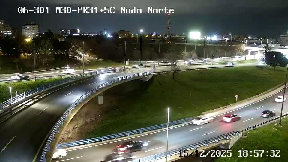 Madrid: La Paz: M30 - PK31+500 C (NUDO NORTE)