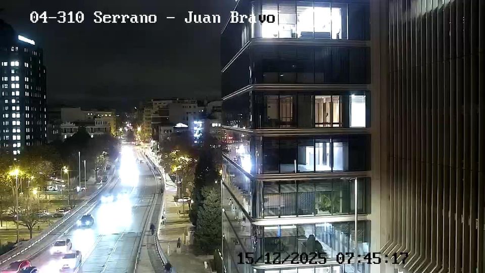Madrid: Castellana: SERRANO - JUAN BRAVO